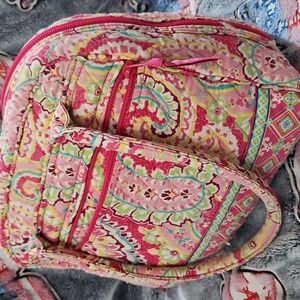 Vera Bradley Original Bowler Bag Purse Tote Retired